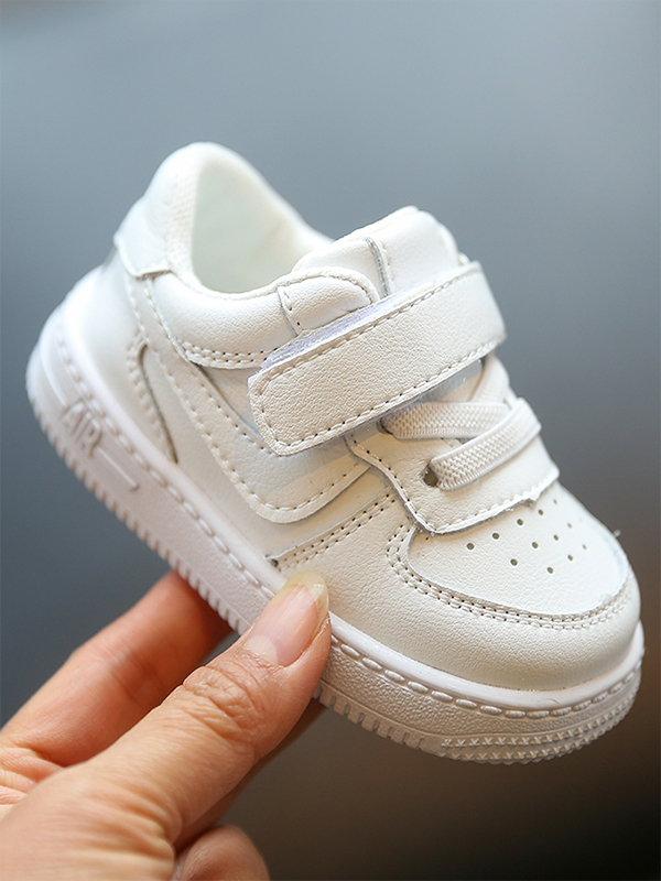 小白鞋1一3岁婴儿鞋子春秋男童儿童运动鞋幼儿软底学步鞋女童