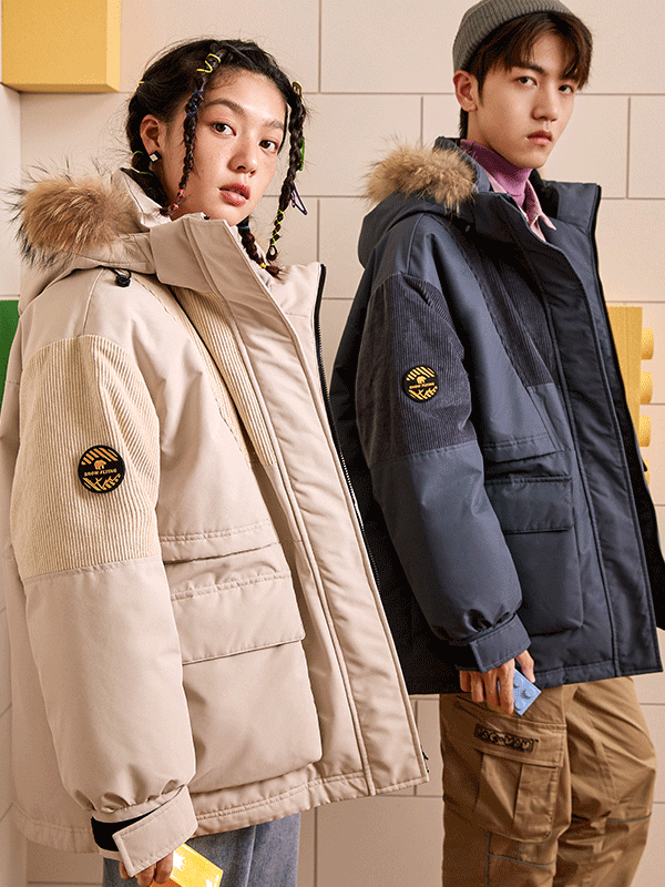 雪中飞羽绒服2022新款上新